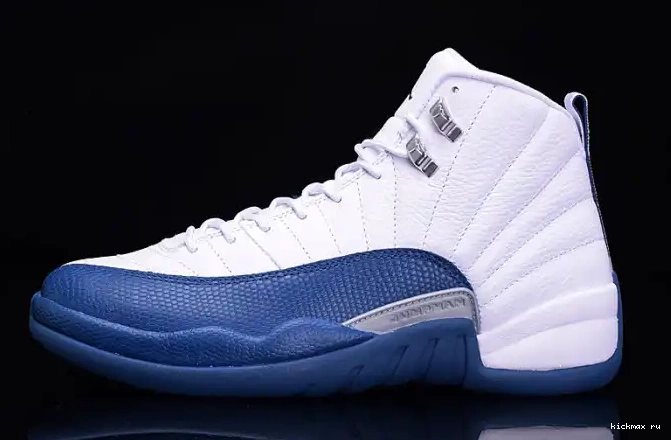 Kickmax Jordan Retro Air 12 mens "French 130690-113 Blue" 0419